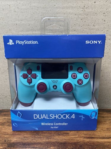 Official Sony PS4 PlayStation Dualshock 4 Controller Berry Blue NEW Sealed