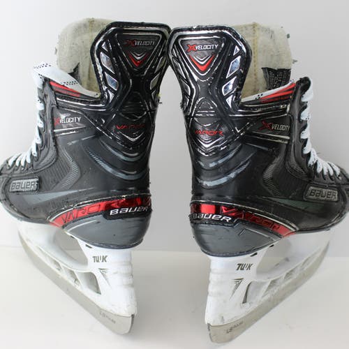 Junior Used Bauer Vapor X Velocity Hockey Skates Size 2.5 (Shoe 3.5 US)