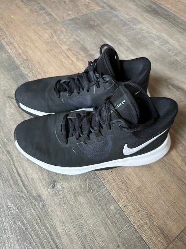 Nike Air Precision 2 / Basketball Shoes /Black/White / Mens Size 7