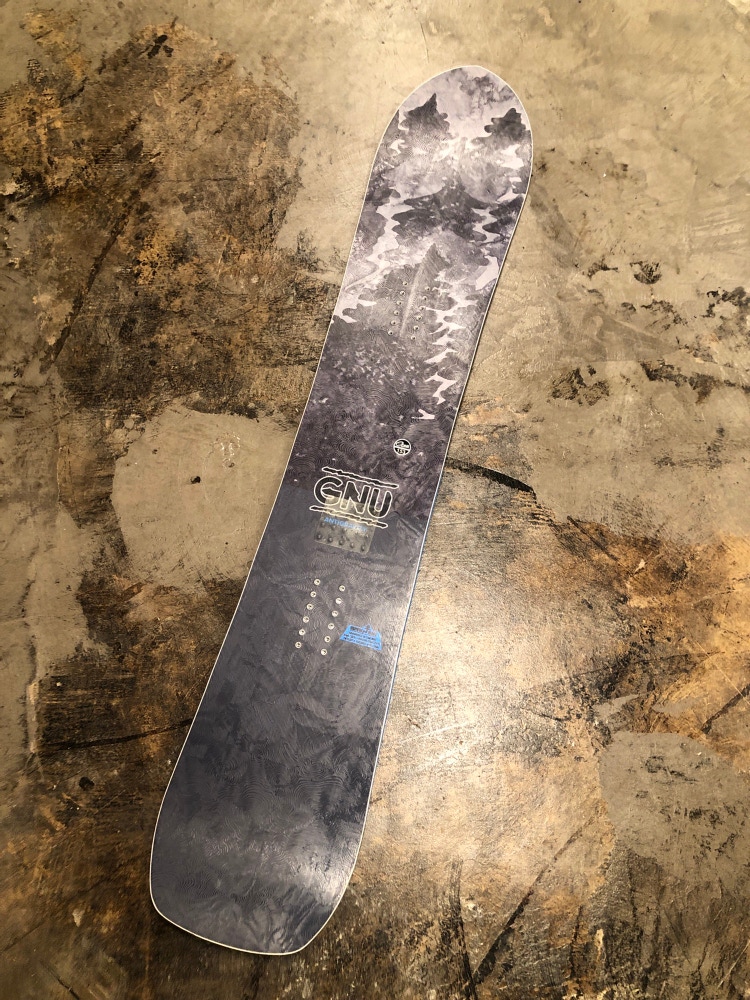 Used 153cm Men's GNU Antigravity Snowboard Without Bindings