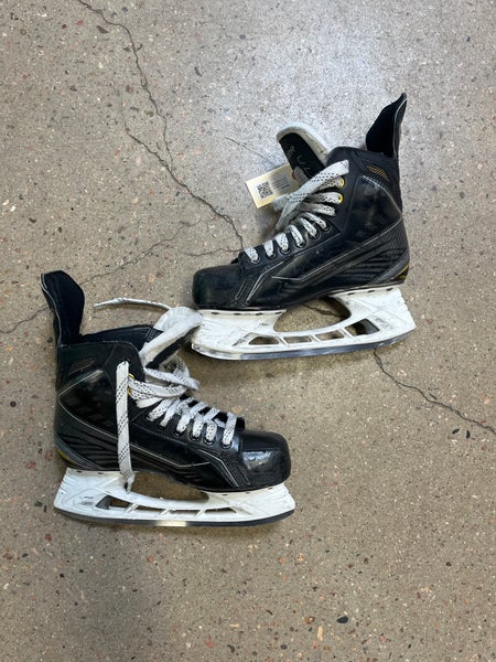 Used Senior Bauer Supreme 160 Hockey Skates Regular Width 9