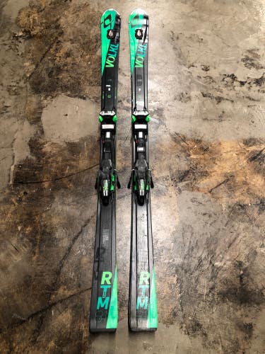 Used 182cm Volkl RTM Skis With Bindings