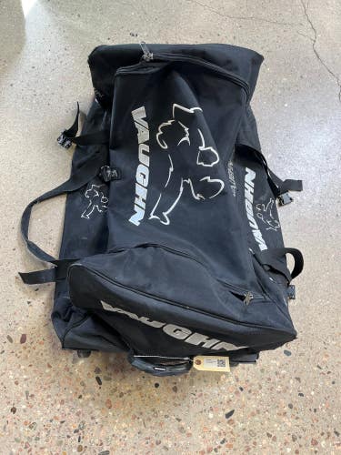 Used Vaughn Wheeled Goalie Bag
