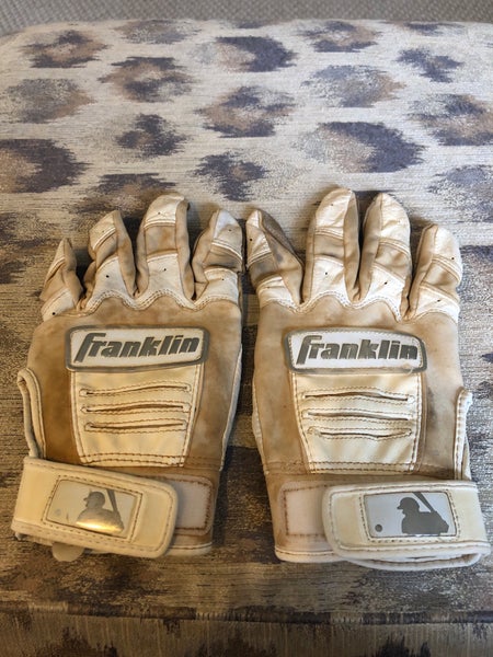 Used Adult Medium Franklin CFX PRO Batting Gloves