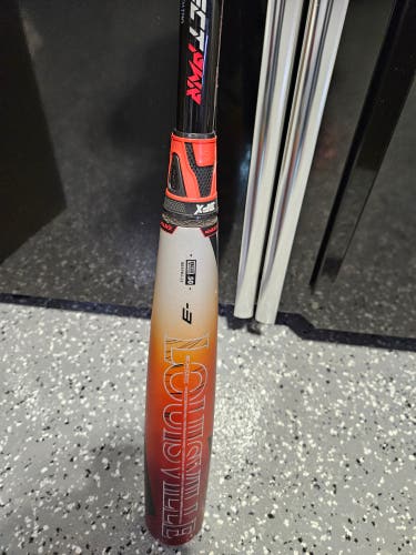 Slightly Used BBCOR Certified 2023 Louisville Slugger Hybrid Select PWR Bat (-3) 28 oz 31"