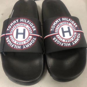 Tommy Hilfiger size 9 SLIDES