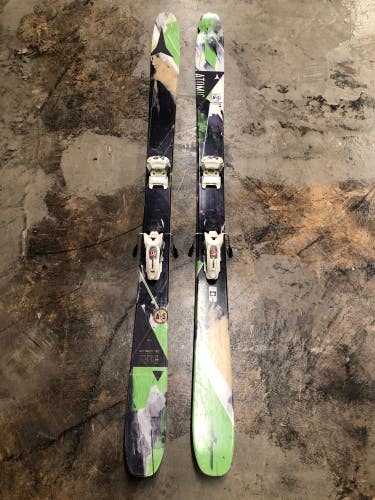 Used 188cm Atomic Automatic 102 Skis With Bindings
