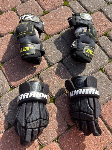 Lacrosse gloves & arm pads