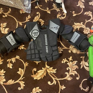 Used Medium Warrior  Ritual X3E Goalie Chest Protector