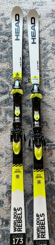 Used Racing With Bindings World Cup Rebels i.GS RD Skis
