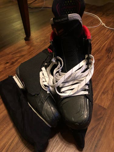 Senior Used Bauer Vapor 2X Pro Hockey Skates Pro Stock 10