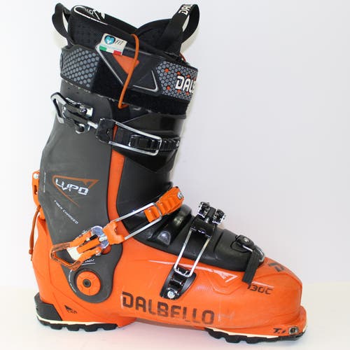 Unisex Used Dalbello Lupo 130 C Downhill Ski Boots (327 MM / 28.5 Mondo)