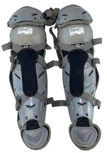 Used All-star Lg912s7x Catchers Leg Guards Intermediate