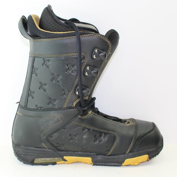 Used Men s 11.5 Burton Hail Snowboard Boots Adjustable Flex