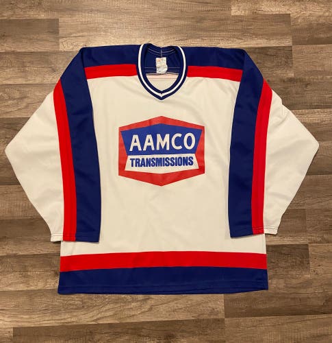 Vintage CCM Hockey Jersey, Size Large