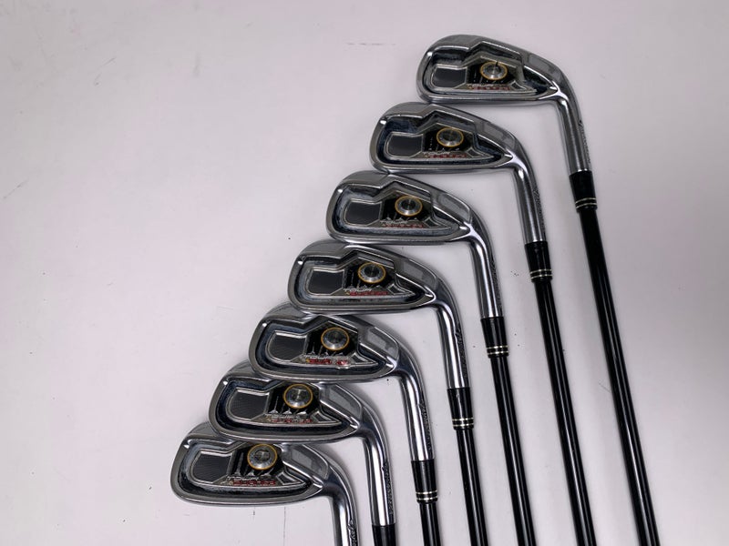 Taylormade Tour Burner Iron Set 4-PW REAX 65g Stiff Graphite Mens RH +1/2"
