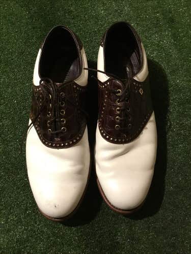 Foot Joy Size 11 Men’s Lizard Waterproof Classics Dry Leather Shoes