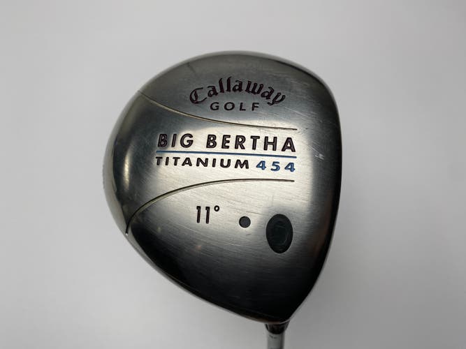 Callaway Big Bertha Titanium 454 Driver 11* Big Bertha Gems 55 55g Ladies RH