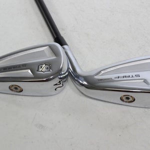 Wilson Staff Model Utility 21*, 24* Driving Iron Set RH Stiff KBS Graph #168582