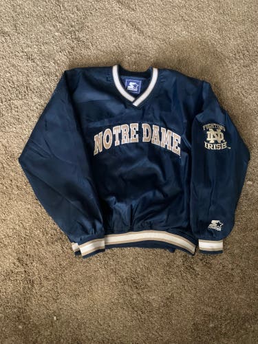 Notre Dame XL windbreaker jacket