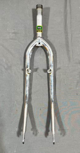 Vintage Akisu Rigid Chrome 26" QR Rigid Bike Fork 120mm 1" Threaded Steerer