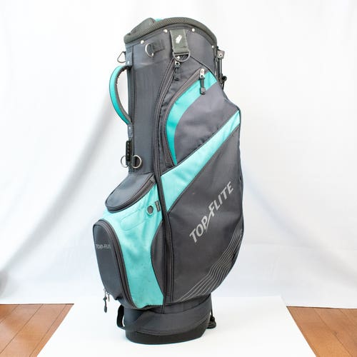 Top Flite Women's Stand Bag Teal/Gray USED