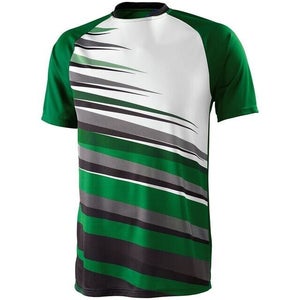 High Five Youth Unisex Galactic 322911 Size S Green White SS Soccer Jersey New