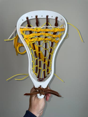 Never used WARRIOR MOJO X traditional Strung Lacrosse Head