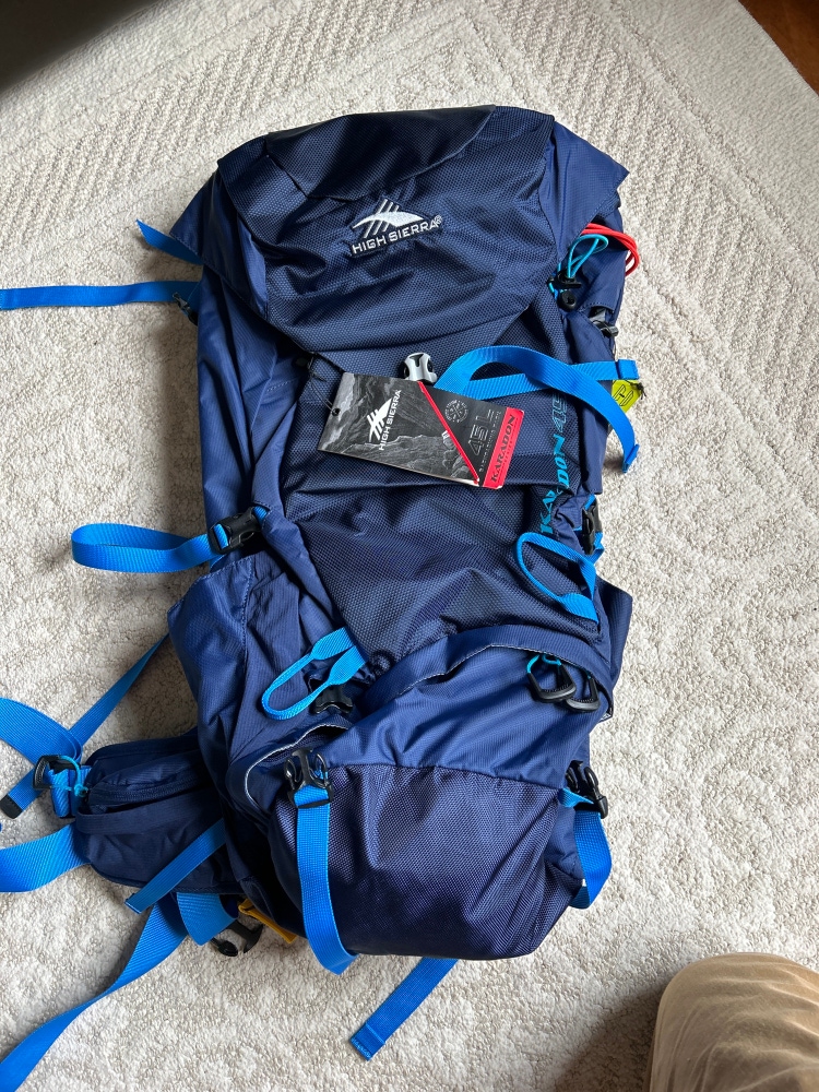 High Sierra Backpacking Pack Karadon series