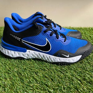 *SOLD* Nike Alpha Huarache Elite 3 Turf Shoes Baseball Royal Blue CK0748-402 Mens 8.5