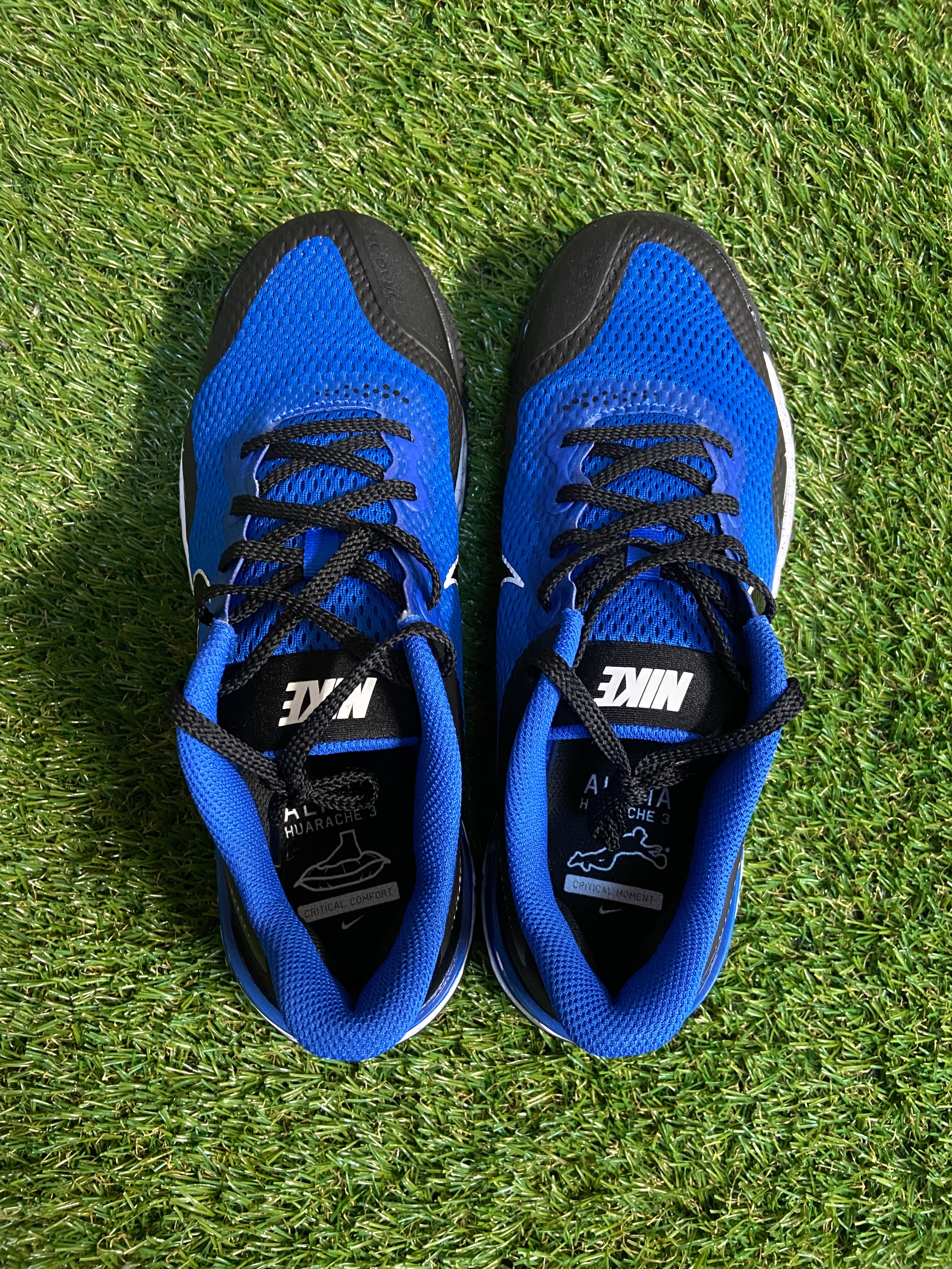 nike huarache royal blue