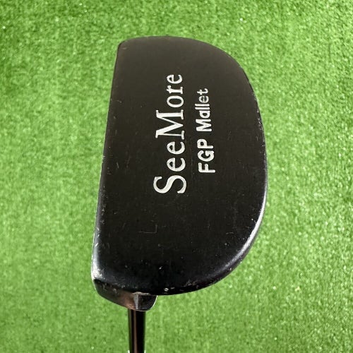 See More FGP Mallet Putter Steel Right Handed 34”