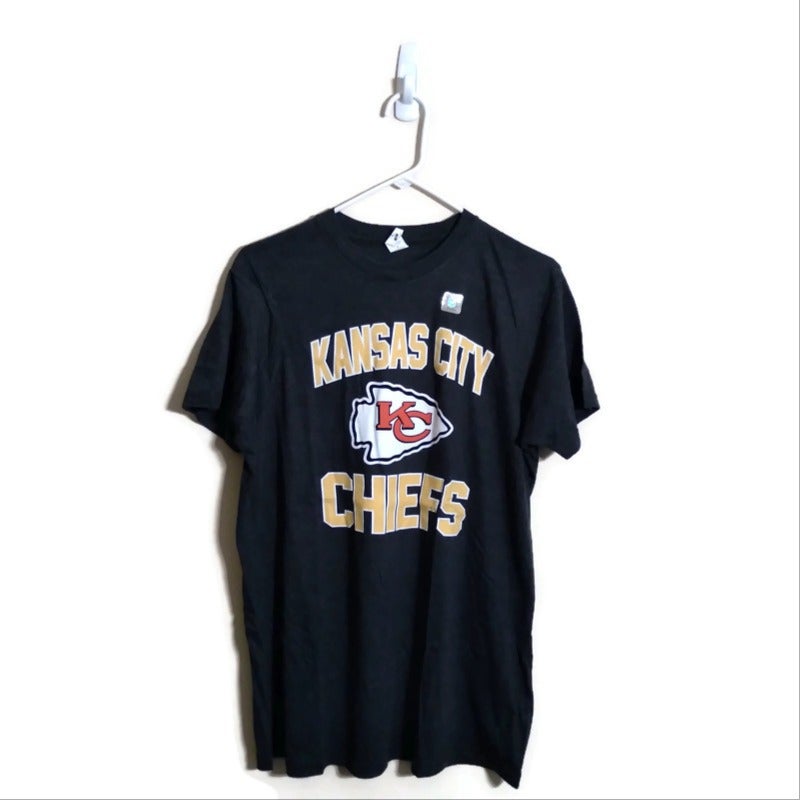 NFL Kansas City Chiefs Team Logo Graphic Print T-Shirt Sz Large