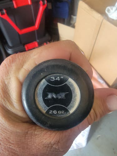 Used Miken Composite DC 41 Supermax Bat 26 oz 34"
