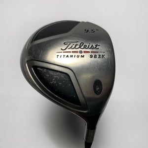Titleist 983 K Driver 9.5* Fujikura Speeder Stiff Graphite Mens RH Midsize Grip