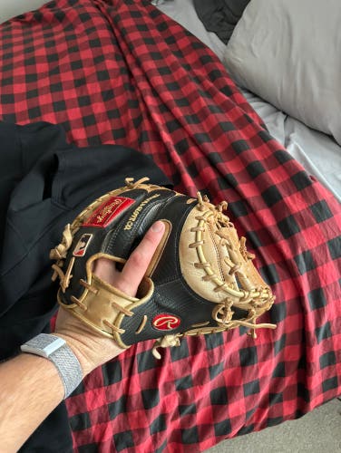 Used Right Hand Throw 34" Heart of the hide Catcher's Glove