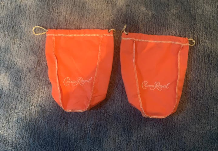 Orange Crown Royal Golf Headcovers