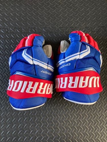 Montreal Canadiens used Warrior Covert QRE Gloves 13"