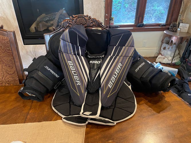 Used Large Bauer Supreme S190 Goalie Chest Protector