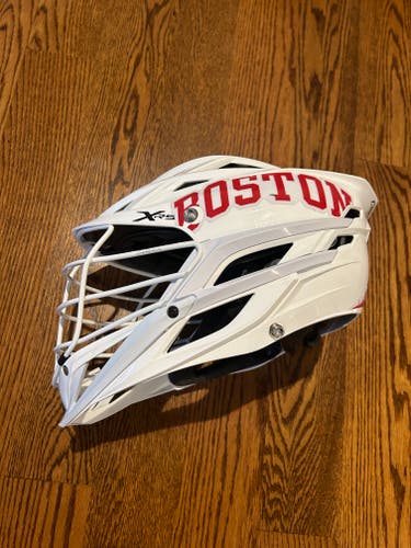 Boston University game helmet