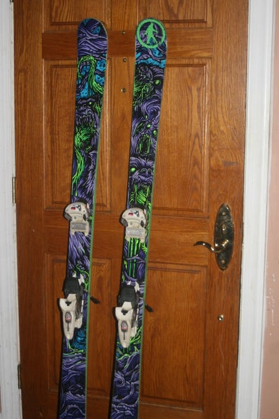 Line 92 Chronic 178 cm Twin Tip Skis With Marker Bindings