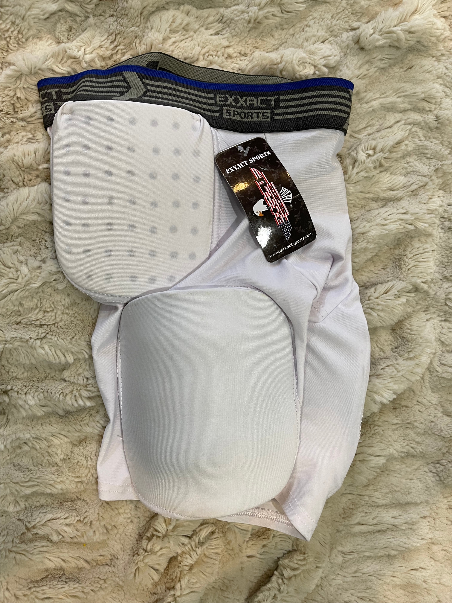 New! Football Girdle Youth M , All Pads Included
