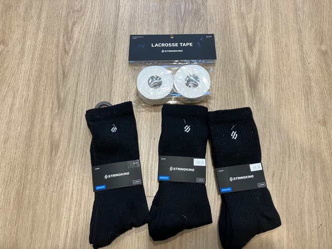 New StringKing Socks & Tape