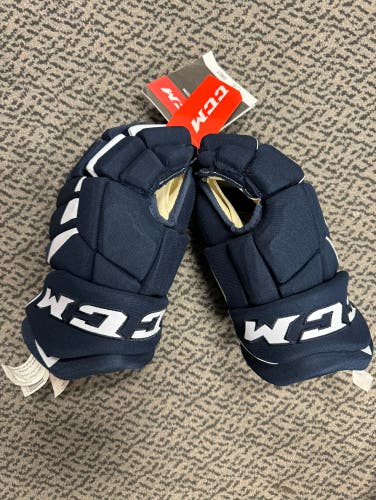 CCM Navy Jetspeed FT485 14” gloves