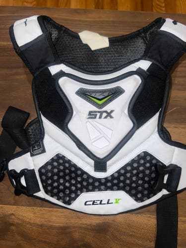 Used Large STX Cell V Shoulder Pads