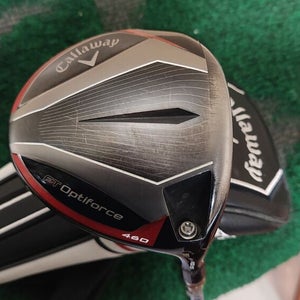 Callaway FT Optiforce 460 10.5 Degree Driver Regular Flex Diamana 62 w Headcover