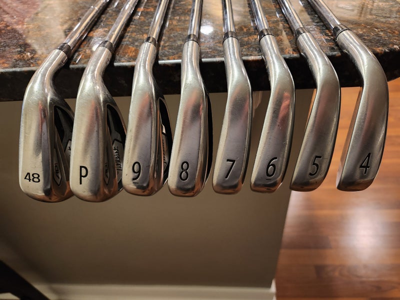 Titleist Right Handed AP1 Iron Set Stiff Flex 8 Pieces Steel Shaft