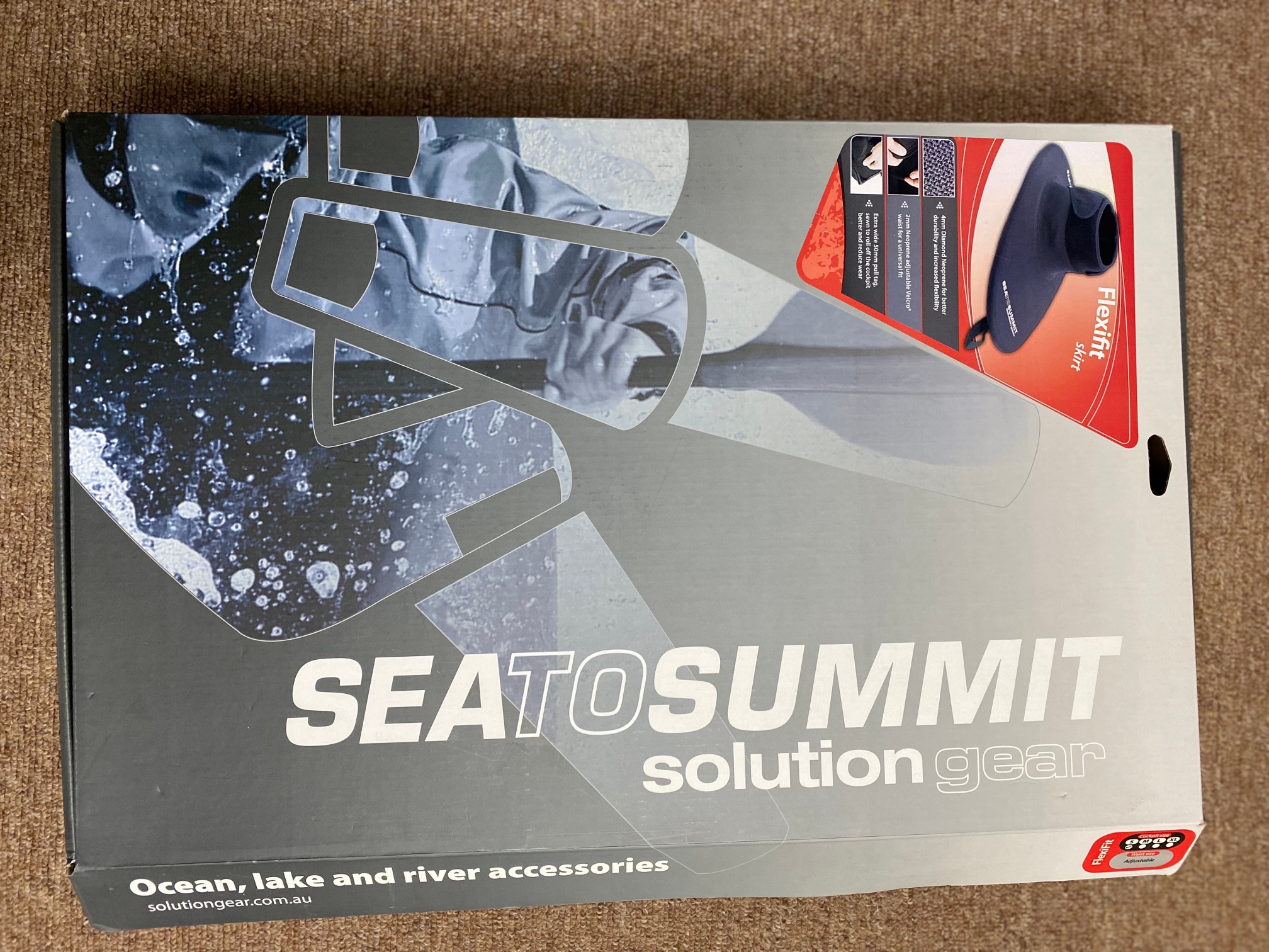 New Sea to Summit Spray cockpit cover