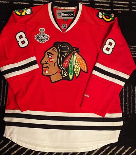 Patrick Kane 2015 SCF Blackhawks Home XXL Reebok Jersey