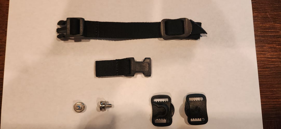 Quick Release Chin Strap and Cage Strap Kit